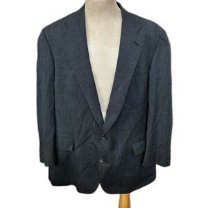 Brannoch for Culwell & Son Pure Wool Gray Vintage Sport Coat Blazer - Men XL